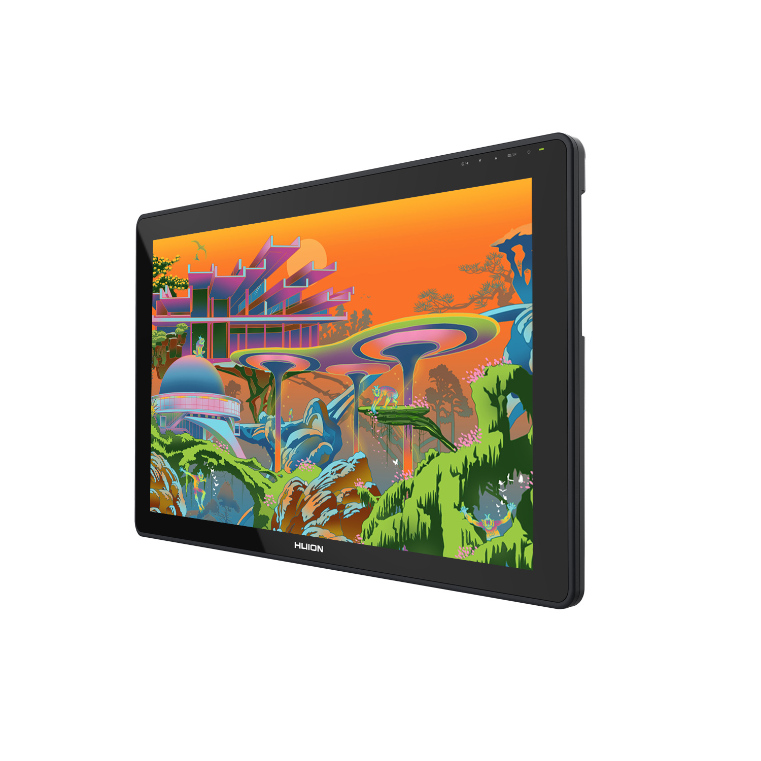 Kamvas 22 Series Drawing Monitor for Artists with Huion Keydial 