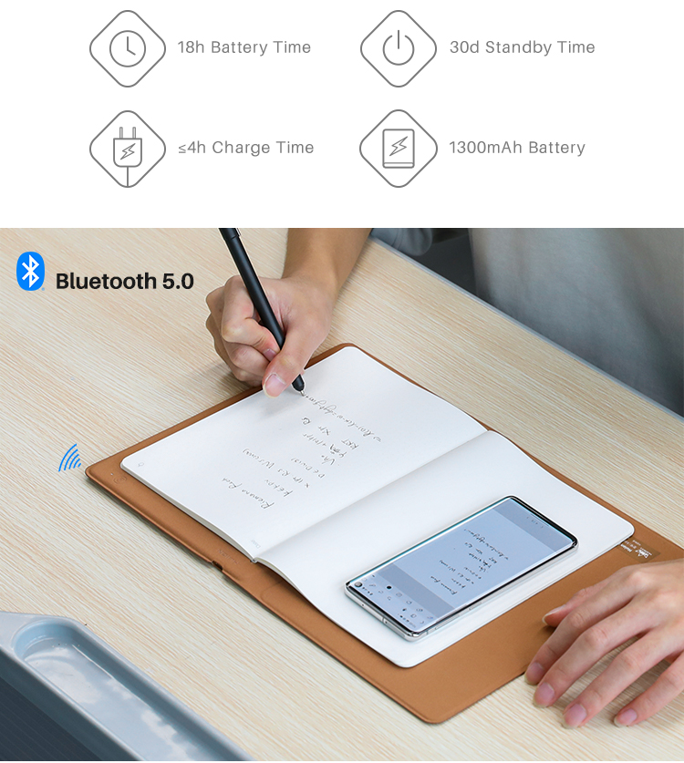 Tablette graphique Huion Note X10 - Bloc-Notes numérique Intelligent  Bluetooth 5.0 avec 8192 Niveaux de Pression pour l'écriture et Le  Dessin Compatible avec