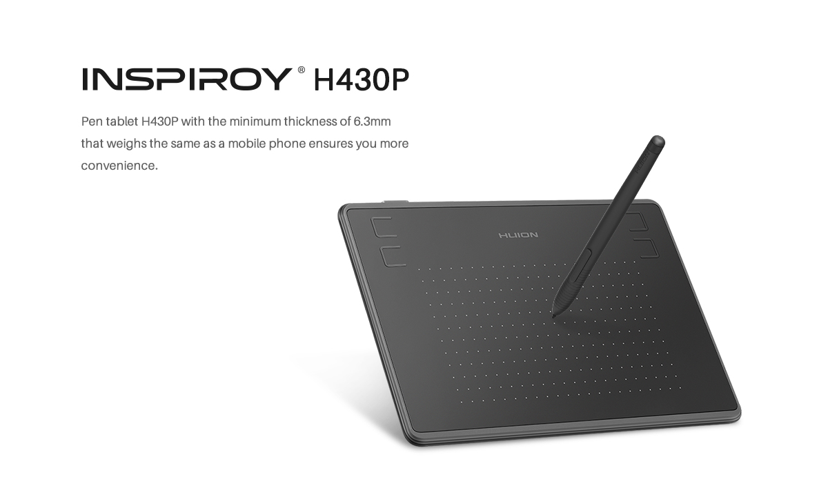 Huion H430P Graphics Tablet 