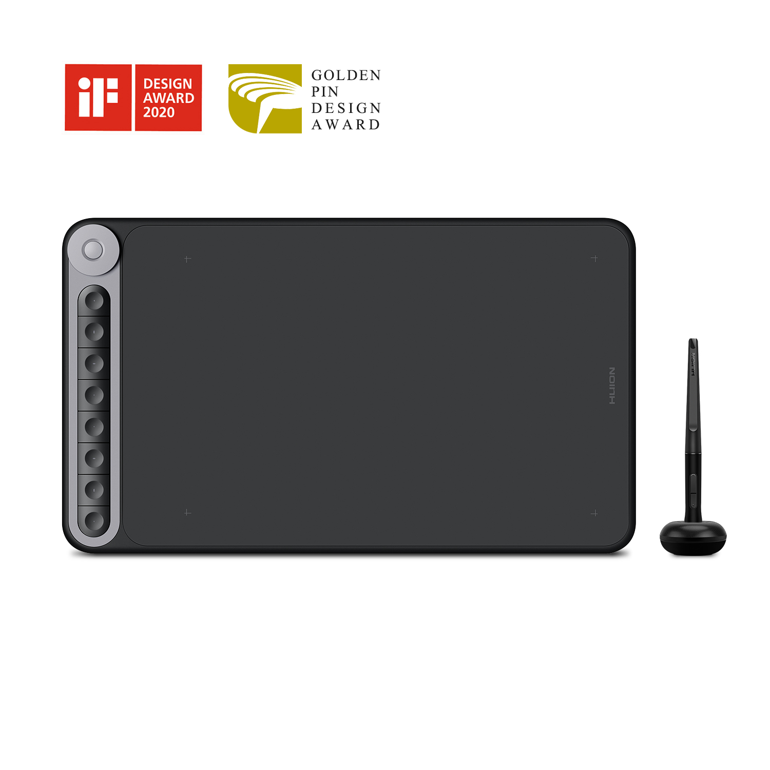 【美品】HUION Q620M INSPIROY DIAL ペンタブ Huion Inspiroy ダイヤル Q620M グラフィックタブレット 8192 レベル