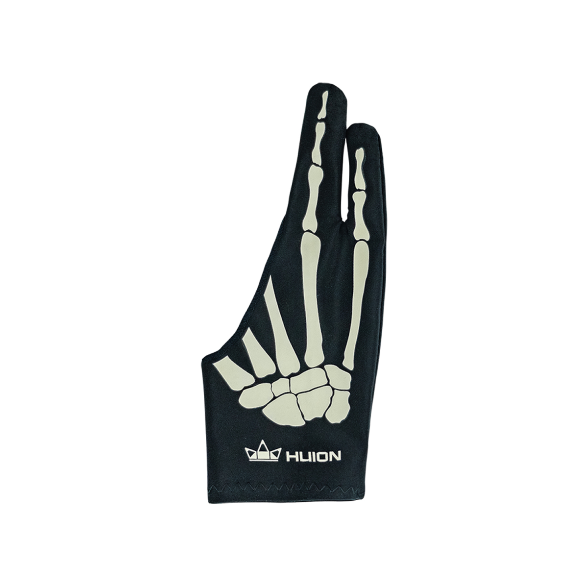 Snooty Fox Art Longline Sports Bra - Skeleton Hands